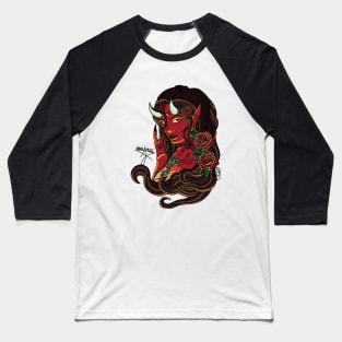 Devil Tattoo Baseball T-Shirt